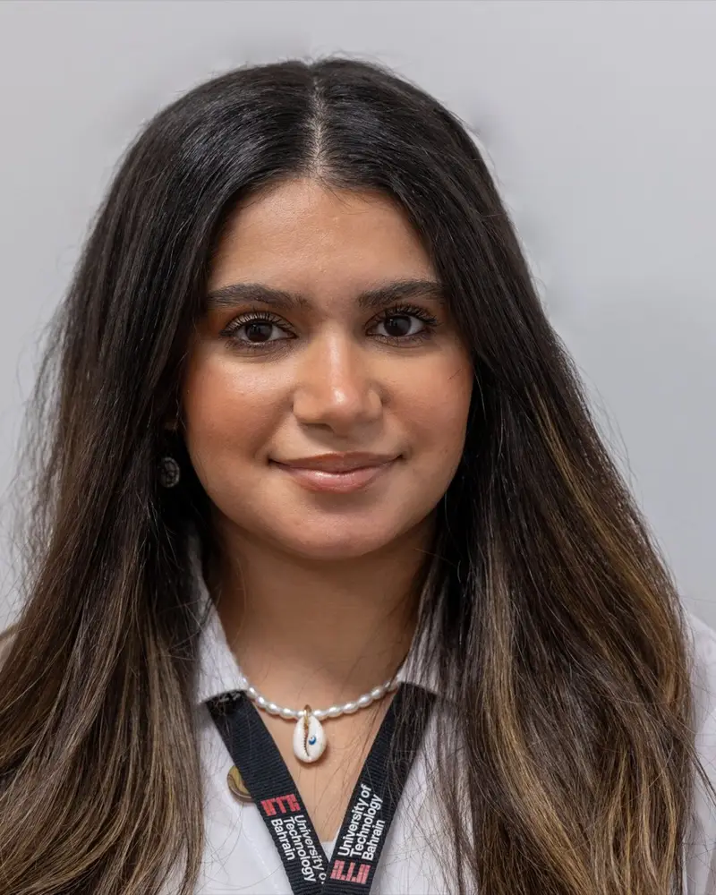 Malak Hisham Aldoseri, BSc Business Informatics student at the University of Technology Bahrain
